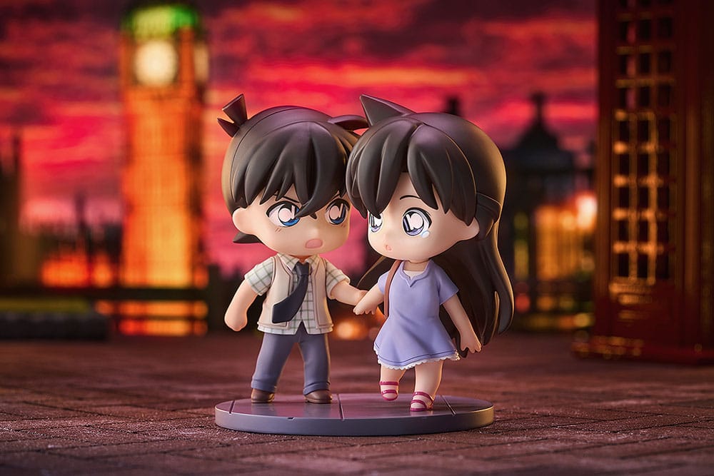 Detective Conan Qset Mini-Figure 2-Pack Shinichi Kudo & Ran Mori 8 cm - MangaShop.ro