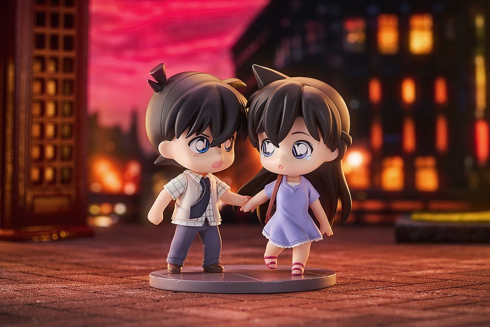 Detective Conan Qset Mini-Figure 2-Pack Shinichi Kudo & Ran Mori 8 cm - MangaShop.ro