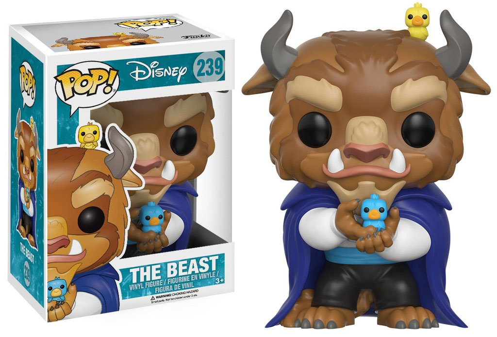 Beauty and the Beast POP! Disney Vinyl Figure The Beast 9 cm - MangaShop.ro