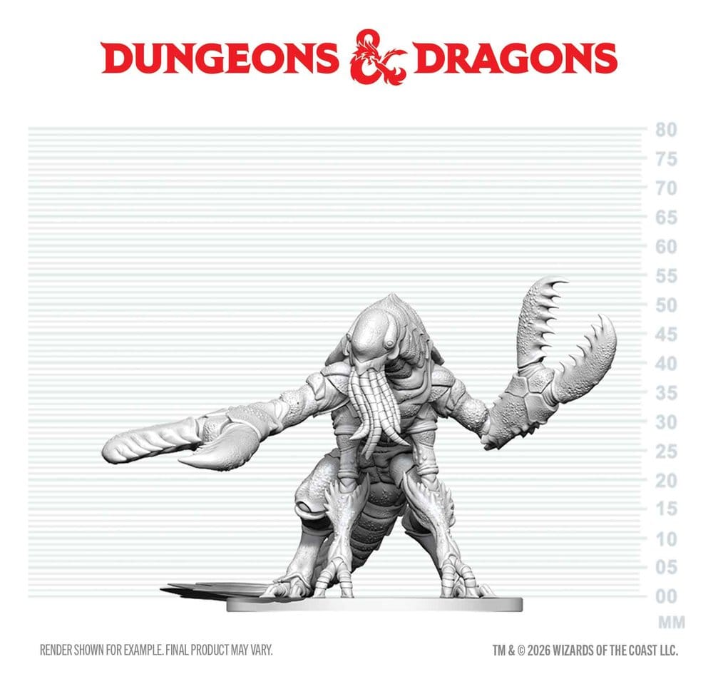 D&D Nolzur's Marvelous Miniatures Mini Figure Chuul 6 cm - MangaShop.ro