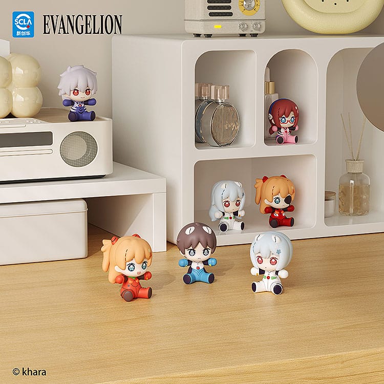 Neon Genesis Evangelion: Rebuild of Evangelion Huggy Good Smile Chibi Figure Rei Ayanami: Long Hair Ver. 7 cm - MangaShop.ro
