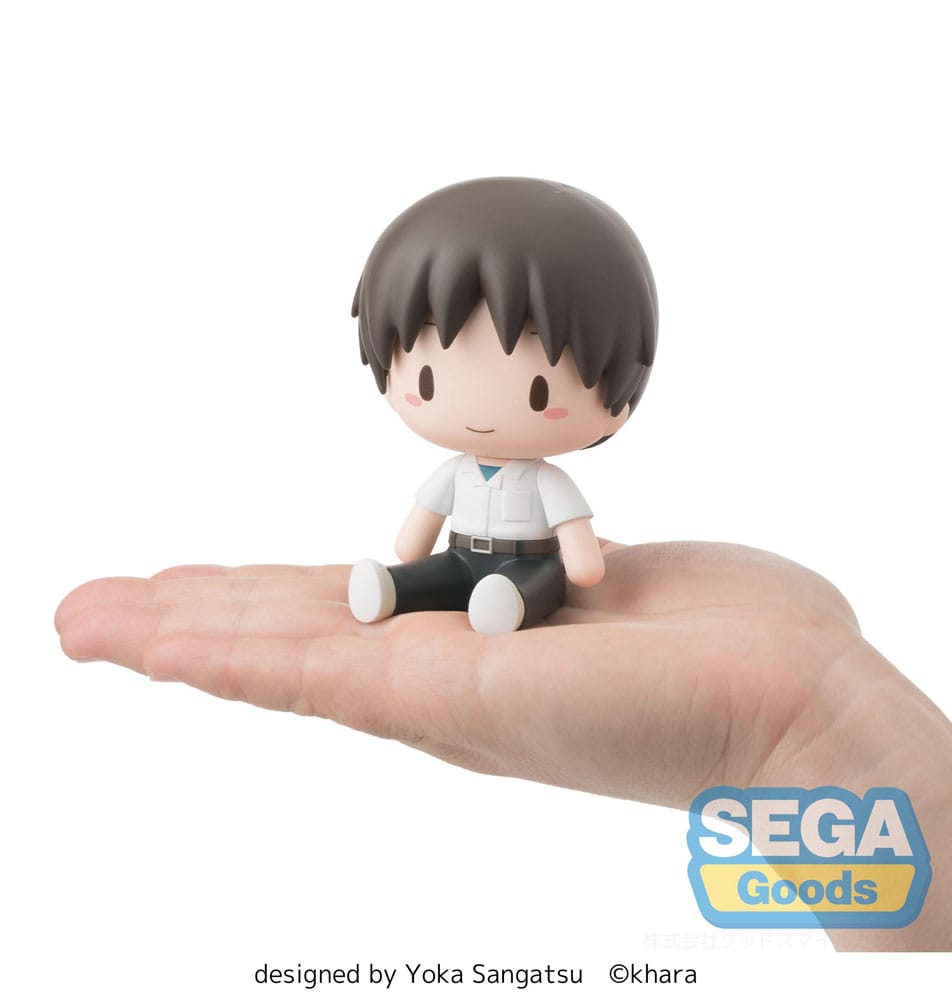 Evangelion: New Theatrical Edition Fuwa Petit Chibi Figure Shinji 8 cm - MangaShop.ro