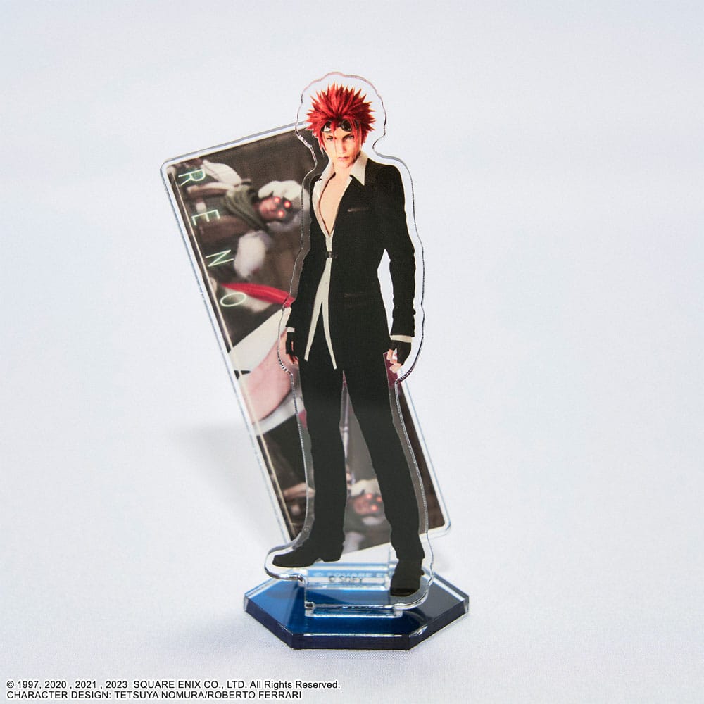 Final Fantasy VII Remake Acryl Figure Reno 8 cm - MangaShop.ro