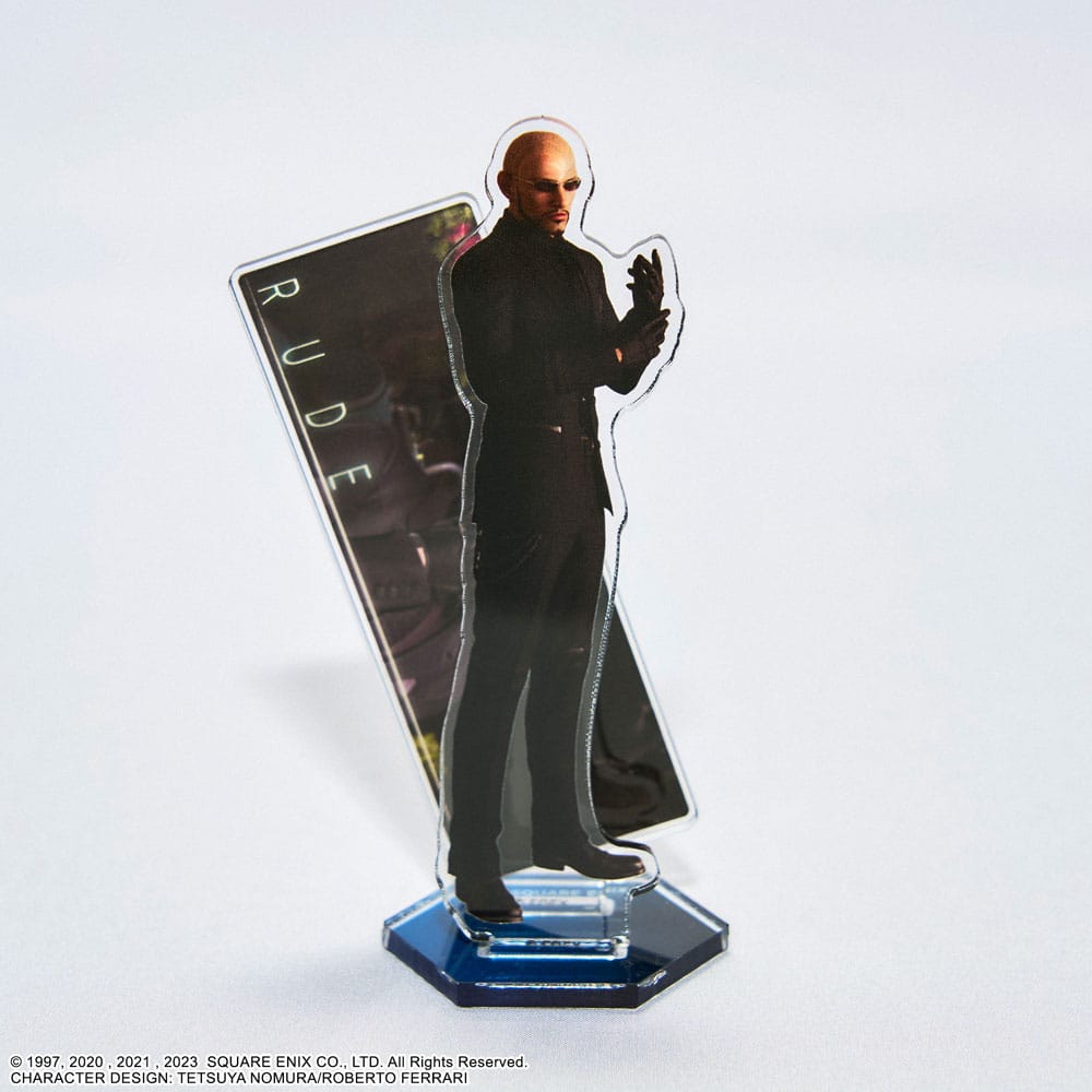 Final Fantasy VII Remake Acryl Figure Rude 8 cm - MangaShop.ro