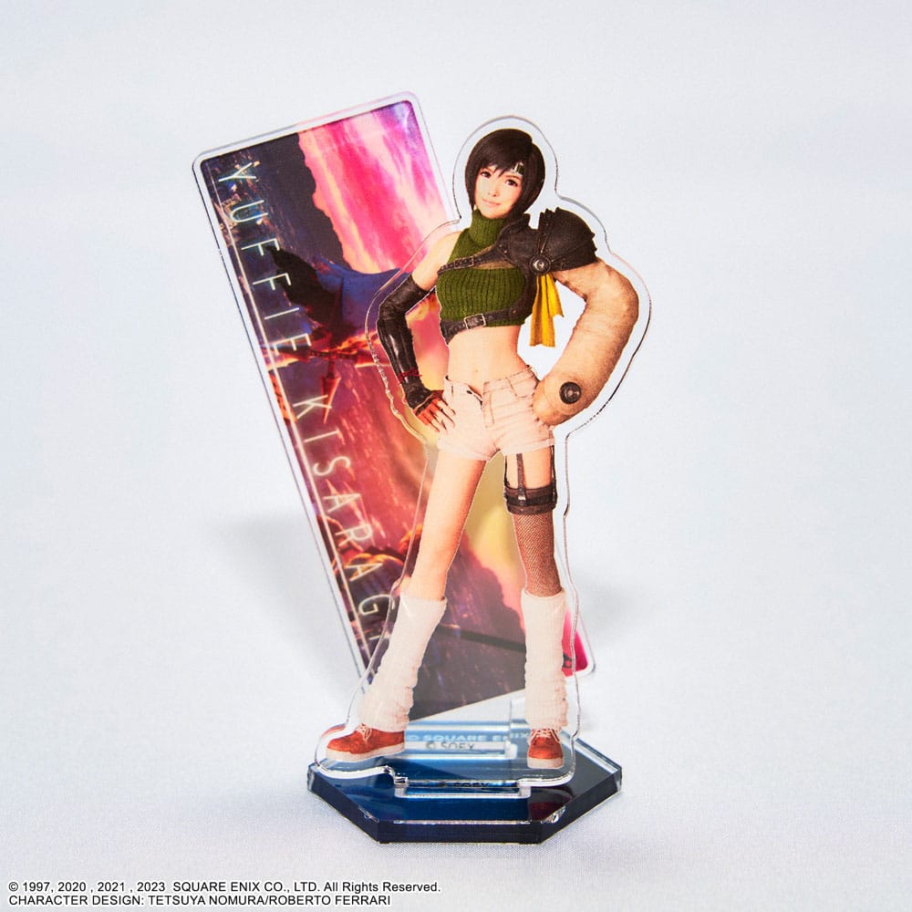 Final Fantasy VII Remake Integrade Acryl Figure Yuffie Kisaragi 8 cm - MangaShop.ro
