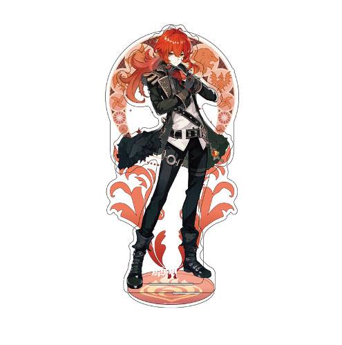 Genshin Impact Mondstadt Theme Series Character Acrylic Figure Diluc 14 cm - MangaShop.ro