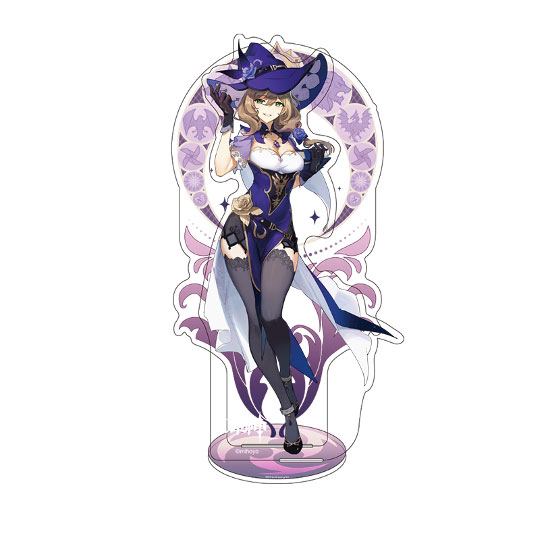 Genshin Impact Mondstadt Theme Series Character Acrylic Figure Lisa 14 cm - MangaShop.ro