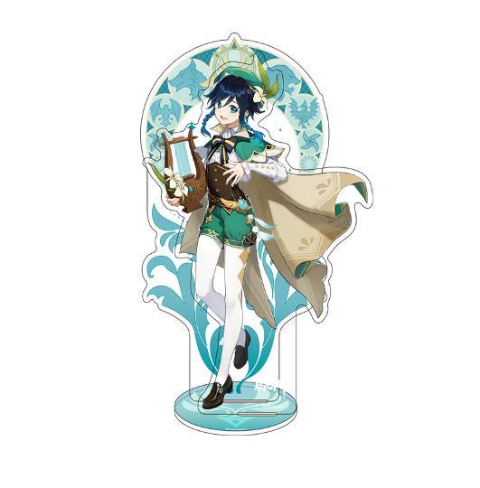 Genshin Impact Mondstadt Theme Series Character Acrylic Figure Venti 14 cm - MangaShop.ro