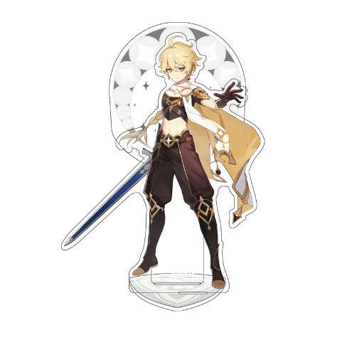 Genshin Impact Traveler Theme Series Character Acrylic Figure Traveler Aether 14 cm - MangaShop.ro