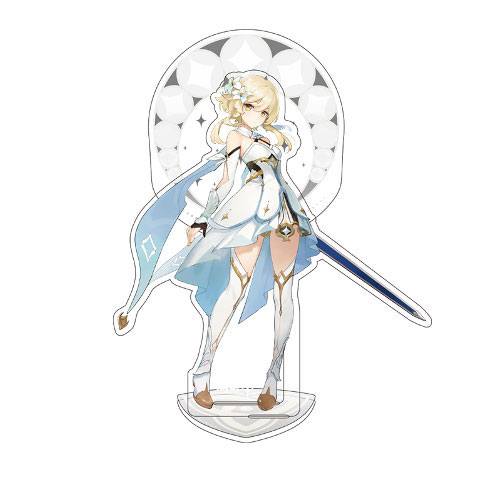 Genshin Impact Traveler Theme Series Character Acrylic Figure Traveler Lumine 14 cm - MangaShop.ro