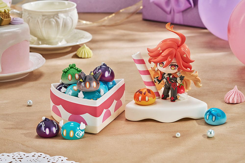 Genshin Impact Wondrous Travels Series Figure Zhongli Chibi 12 cm - MangaShop.ro