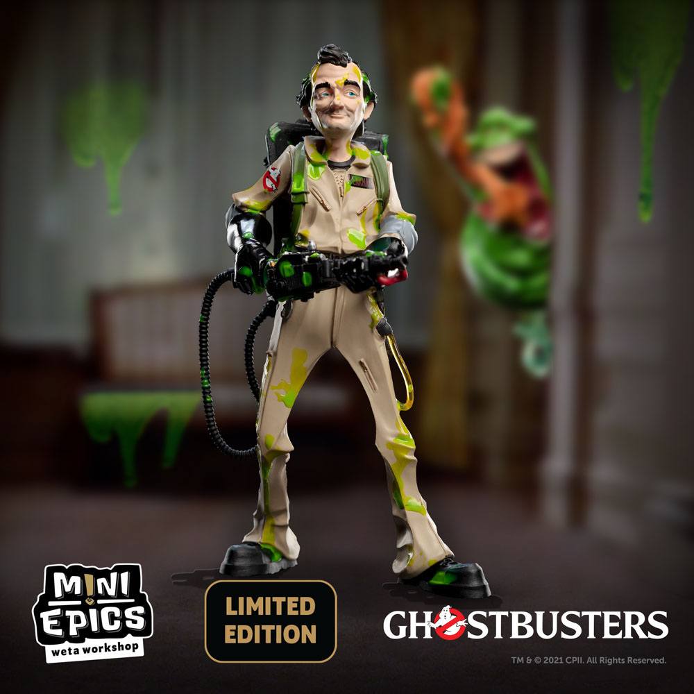 Ghostbusters Mini Epics Vinyl Figure Slimed Peter Venkman 18 cm - MangaShop.ro