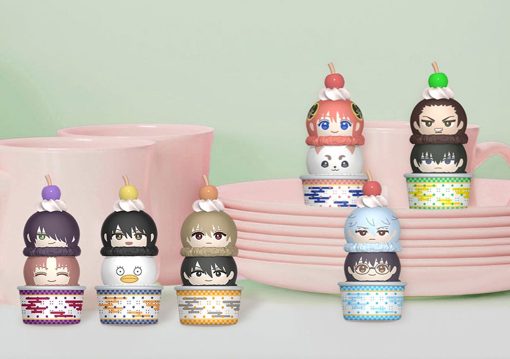 Gintama Tsumichen Stack up & Change Trading Figure 8 cm Assortment (6) - MangaShop.ro