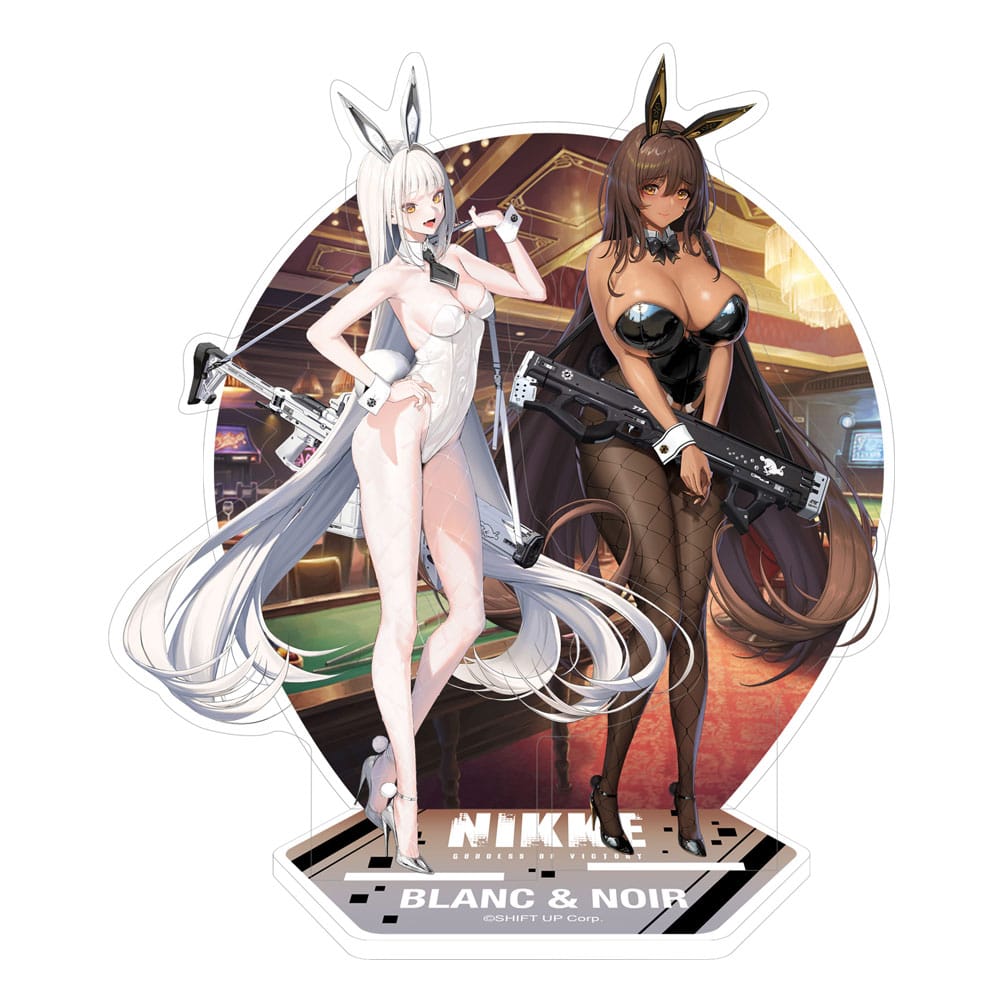 Goddess of Victory: Nikke Acrylic Diorama Blanc & Noir 18 cm - MangaShop.ro