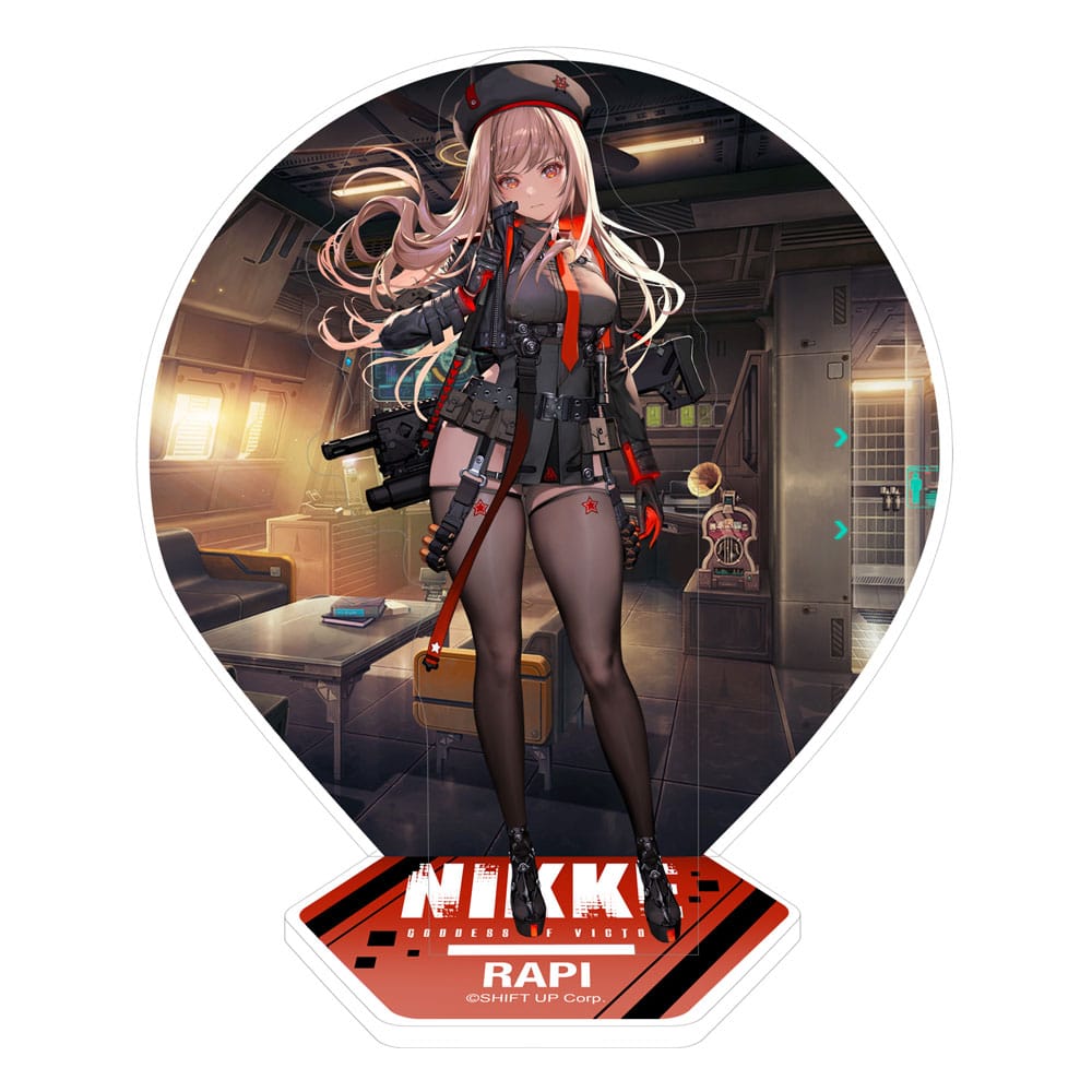 Goddess of Victory: Nikke Acrylic Diorama Rapi 18 cm - MangaShop.ro