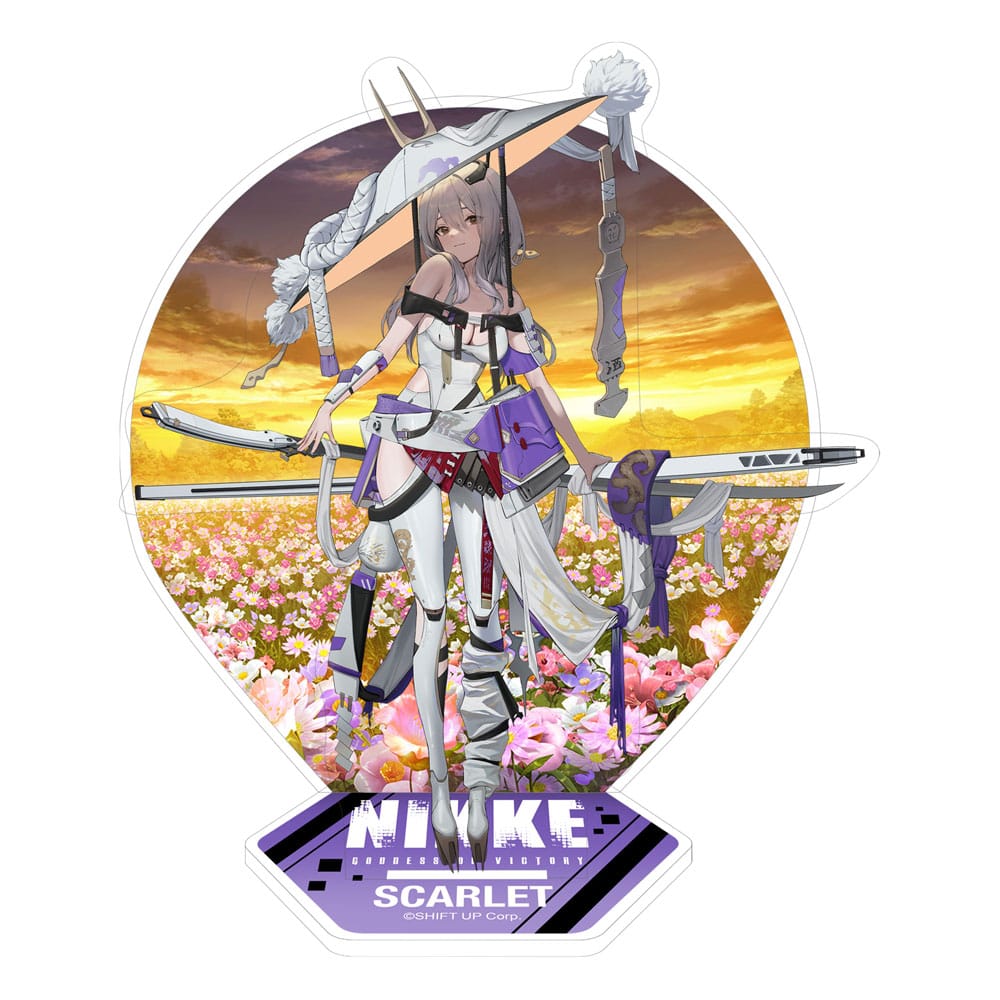 Goddess of Victory: Nikke Acrylic Diorama Scarlet 18 cm - MangaShop.ro