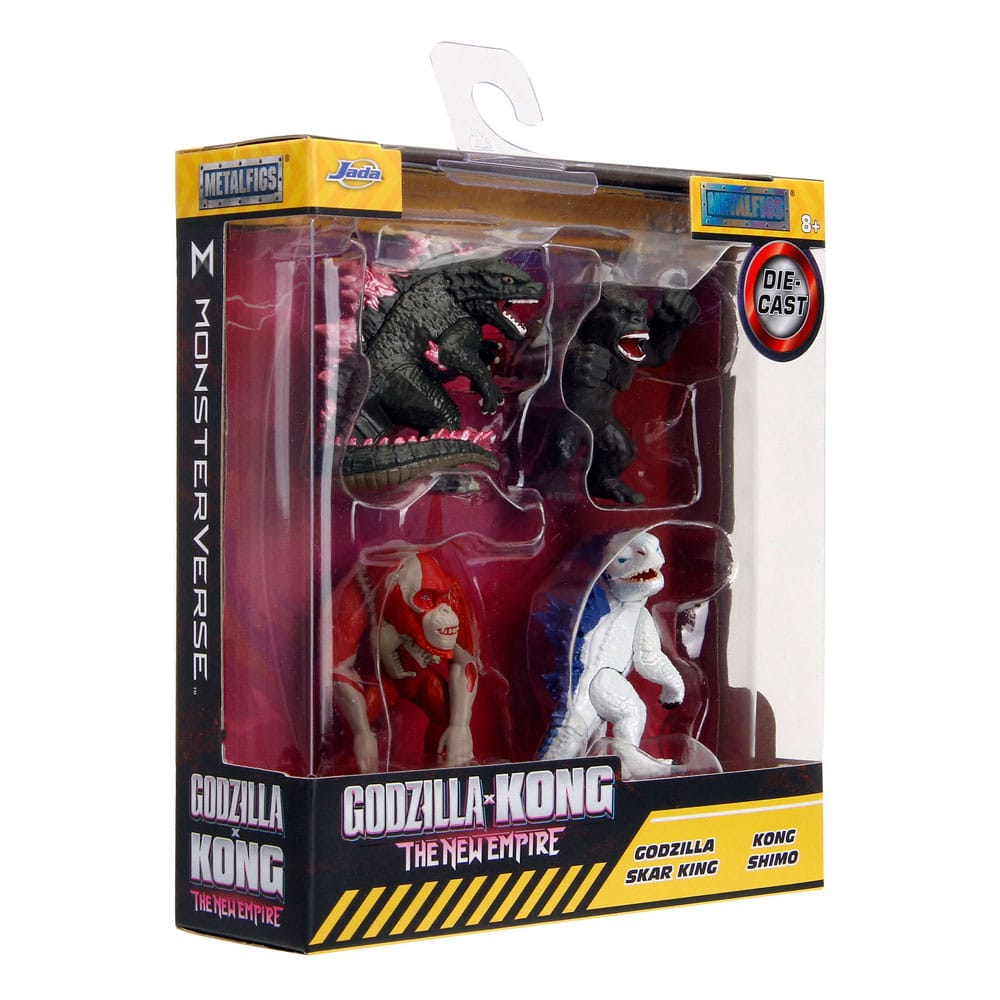Godzilla Nano Metalfigs Diecast Mini Figures 4-Pack Wave 1 4 cm - MangaShop.ro