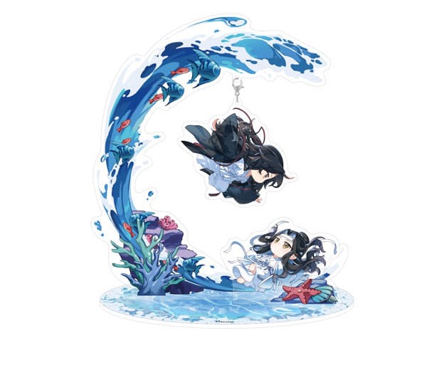 Grandmaster of Demonic Cultivation Acrylic Diorama Wei Wuxian & Lan Wangji Zhao Xi Chi Ver. 18 cm - MangaShop.ro