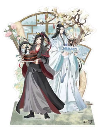 Grandmaster of Demonic Cultivation Acrylic Stand Wei Wuxian & Lan Wangji Birthday Ver. 20 cm - MangaShop.ro