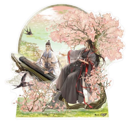Grandmaster of Demonic Cultivation Spring Season Series Acrylic Stand Wei Wuxian & Lan Wangji 18 cm - MangaShop.ro