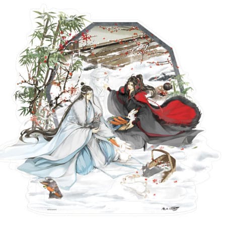 Grandmaster of Demonic Cultivation Winter Season Series Acrylic Stand Wei Wuxian & Lan Wangji 24 cm - MangaShop.ro