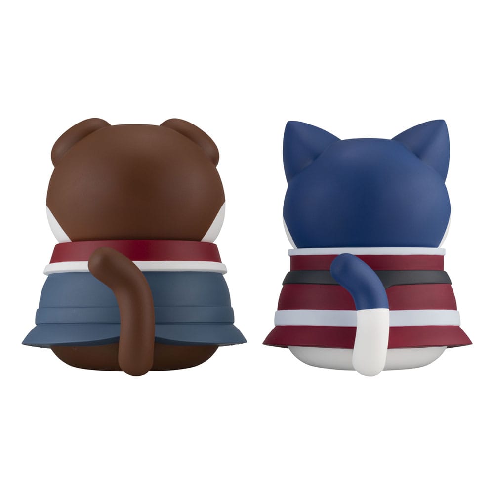 Mobile Suit Gundam SEED Mega Cat Project Trading Figures Nyanto! The Big Cat Nyandam SEED Series Set 10 cm (With Gift) - MangaShop.ro