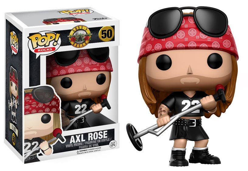 Guns NÂ´ Roses POP! Rocks Vinyl Figure Axl Rose 9 cm - MangaShop.ro
