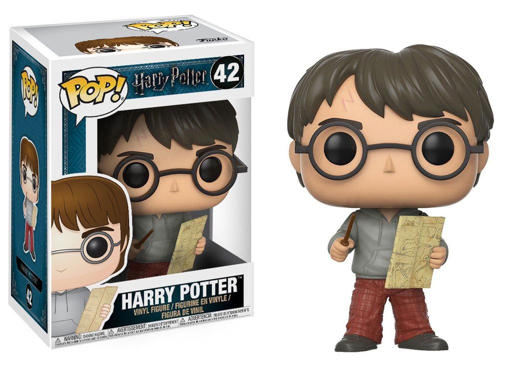 Harry Potter POP! Movies Vinyl Figure Harry Potter with Marauders Map 9 cm - MangaShop.ro