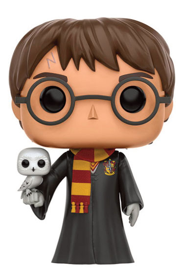 Harry Potter POP! Movies Vinyl Figure Harry with Hedwig 9 cm - MangaShop.ro
