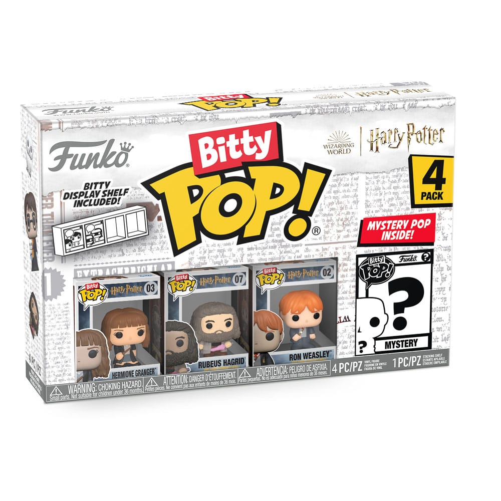 Harry Potter Bitty POP! Vinyl Figure 4-Pack Hermione 2,5 cm - MangaShop.ro