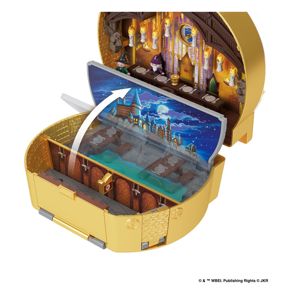 Harry Potter Polly Pocket Mini Figures & Playset - MangaShop.ro