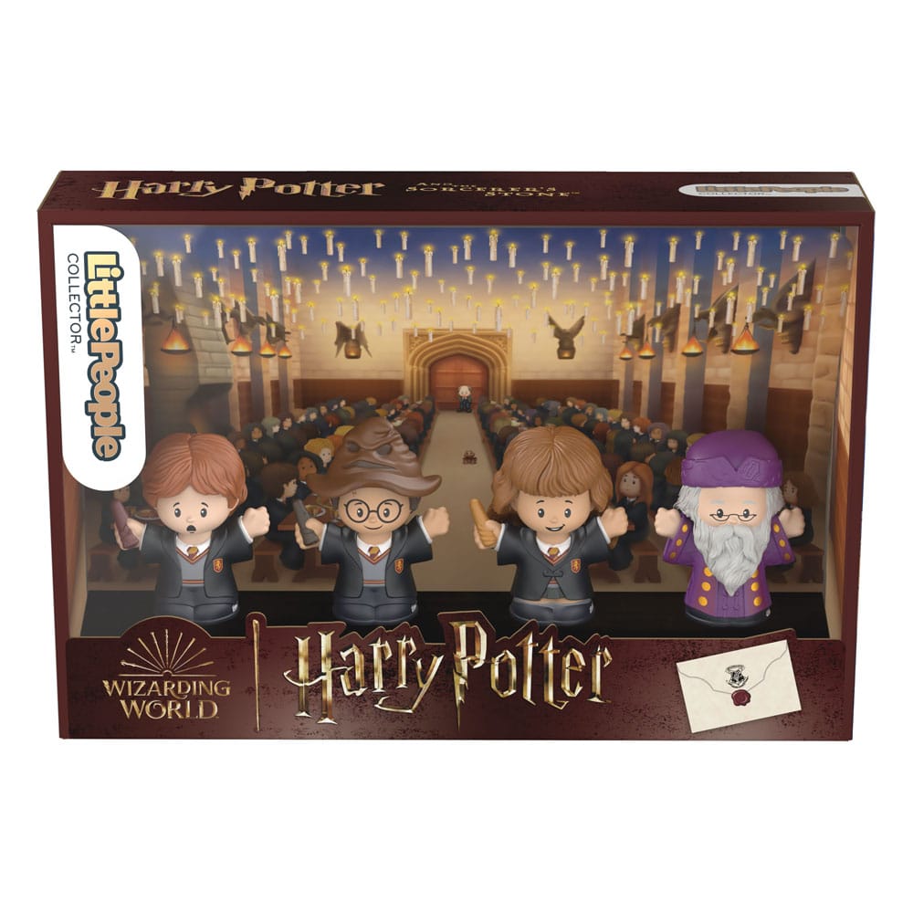 Harry Potter Fisher-Price Little People Collector Mini Figures 4-Pack Philosopher's Stone 6 cm - MangaShop.ro