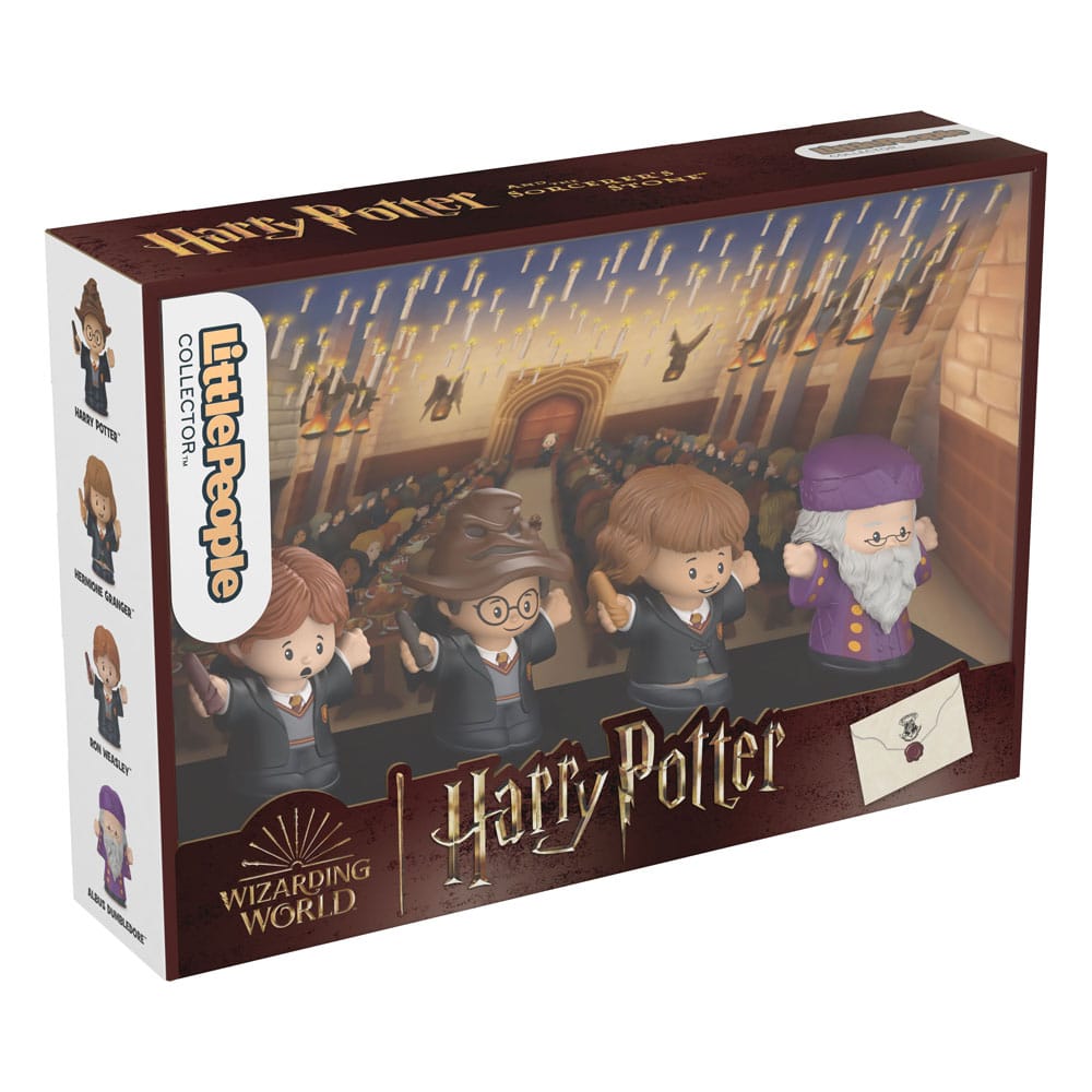 Harry Potter Fisher-Price Little People Collector Mini Figures 4-Pack Philosopher's Stone 6 cm - MangaShop.ro
