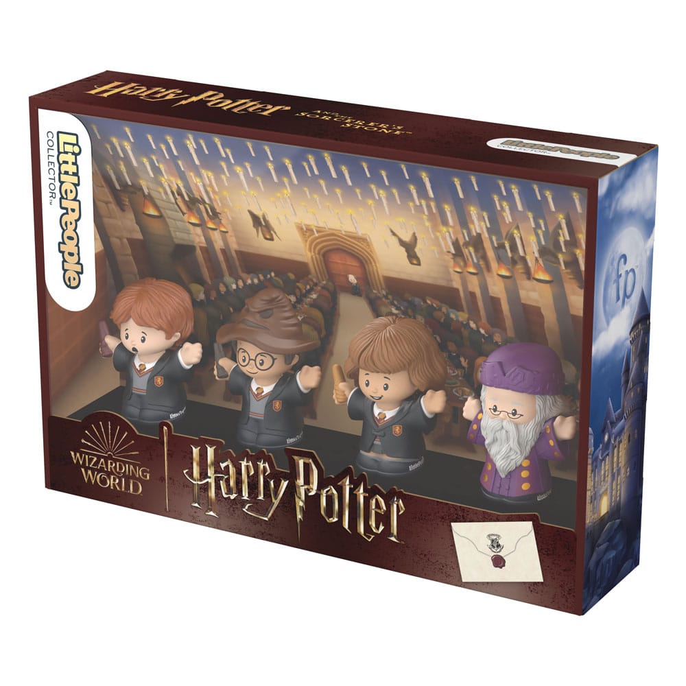 Harry Potter Fisher-Price Little People Collector Mini Figures 4-Pack Philosopher's Stone 6 cm - MangaShop.ro
