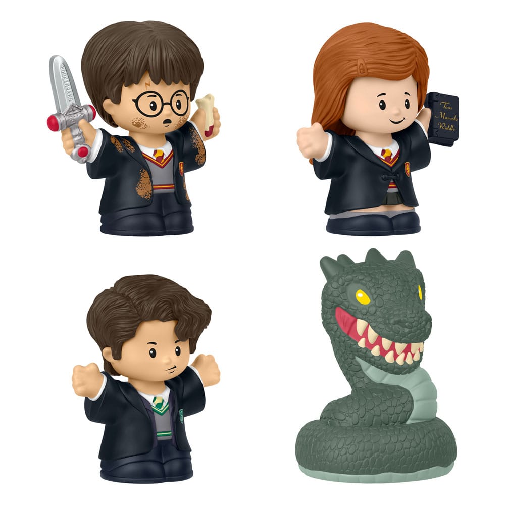Harry Potter Fisher-Price Little People Collector Mini Figures 4-Pack Chamber of Secrets 6 cm - MangaShop.ro