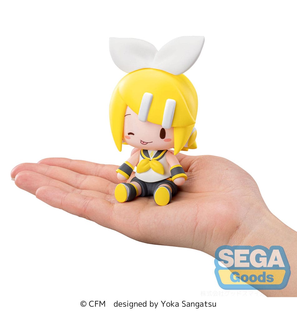 Hatsune Miku Chibi Figure Rin Kagamine 10 cm - MangaShop.ro