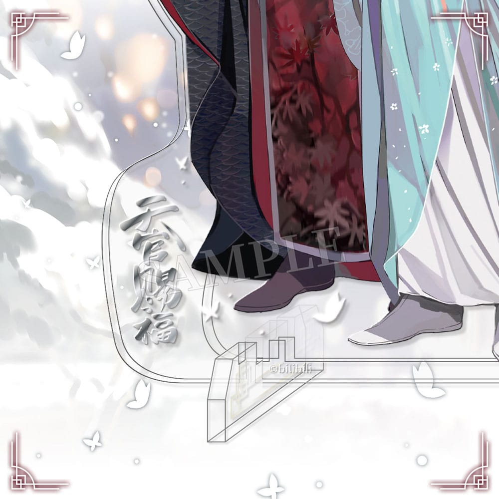Heaven Official's Blessing Acrylic Stand Snow in the Courtyard 20 cm - MangaShop.ro