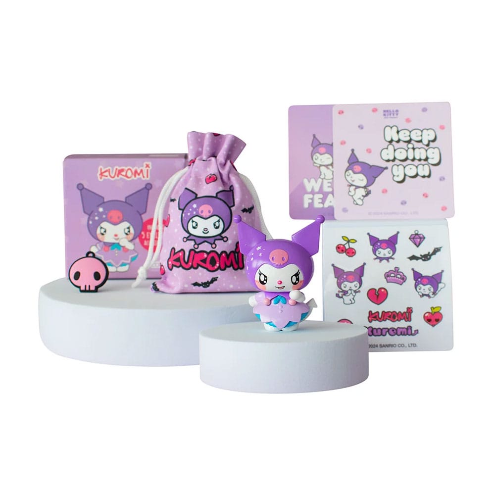 Hello Kitty and Friends Mini figure Kuromi 6 cm - MangaShop.ro