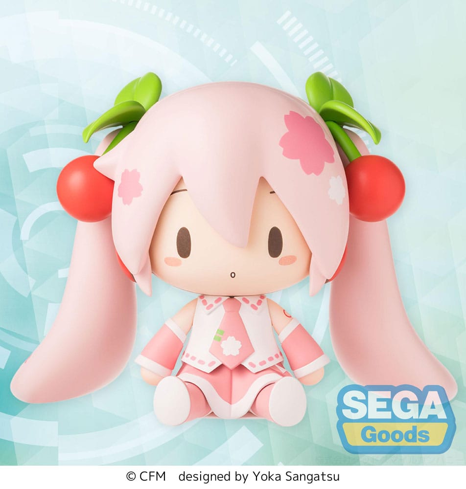 Character Vocal Series 01: Hatsune Miku Fuwa Petit Chibi Figure Sakura Miku 8 cm - MangaShop.ro