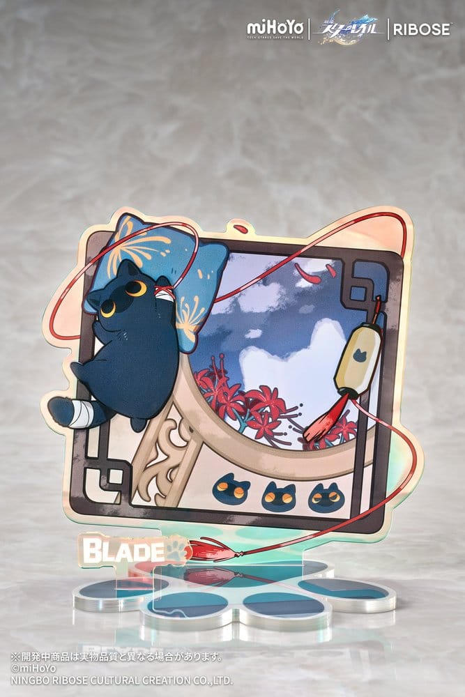 Honkai: Star Rail Rise Up+ Chibi Cat Series Chibi Figure Blade Ver. 19 cm - MangaShop.ro