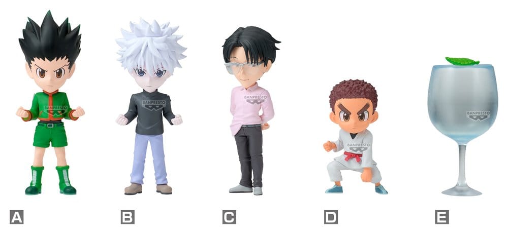 Hunter x Hunter World Collectable Figure Mini Figures Heavens Arena Assortment (12) - MangaShop.ro