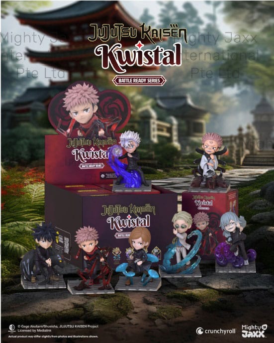 Jujutsu Kaisen: Kwistal Fwendz - Battle Ready Series 4 inch Vinyl Figure Blind Box Assortment (6) - MangaShop.ro