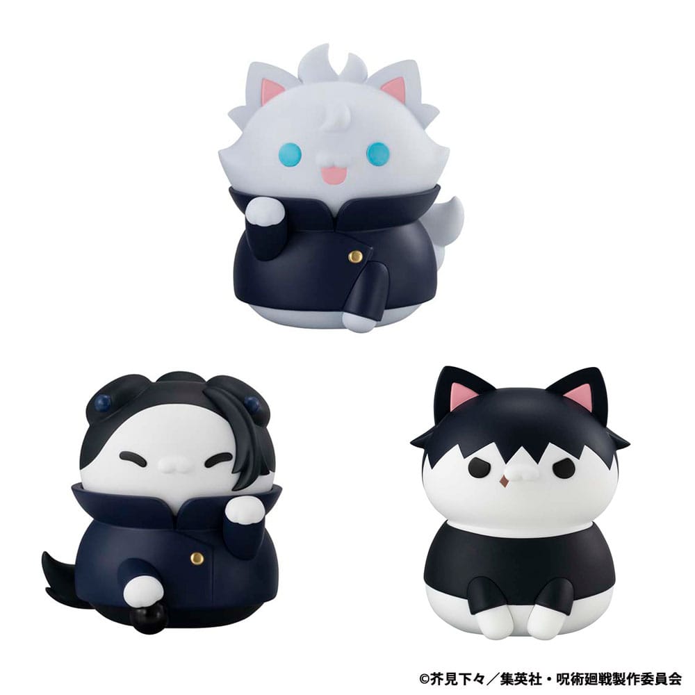 Jujutsu Kaisen Mega Cat Project Nyaruto The Big Series Trading Figure Hidden Inventory/Premature Death Ver. Jujutsu Cats Satoru Gojo 11 cm - MangaShop.ro