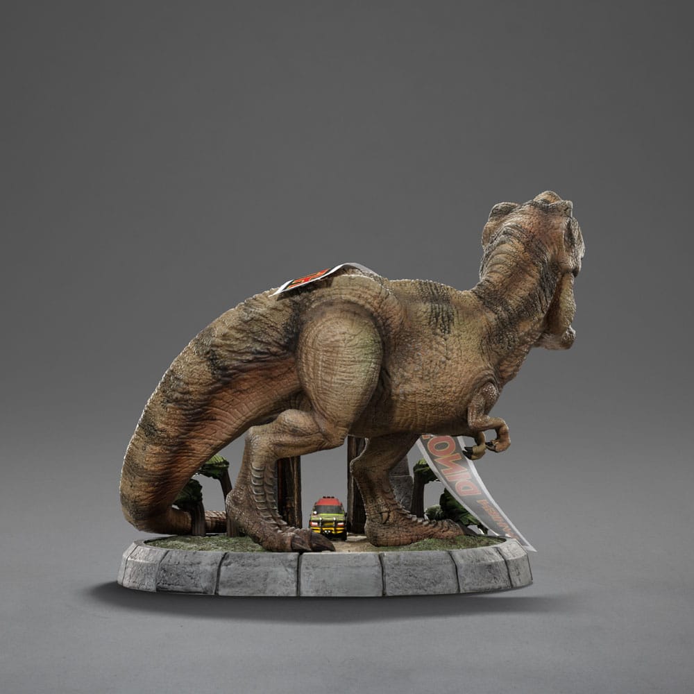 Jurassic Park  Mini Co. PVC Figure T-Rex Illusion Deluxe 15 cm - MangaShop.ro