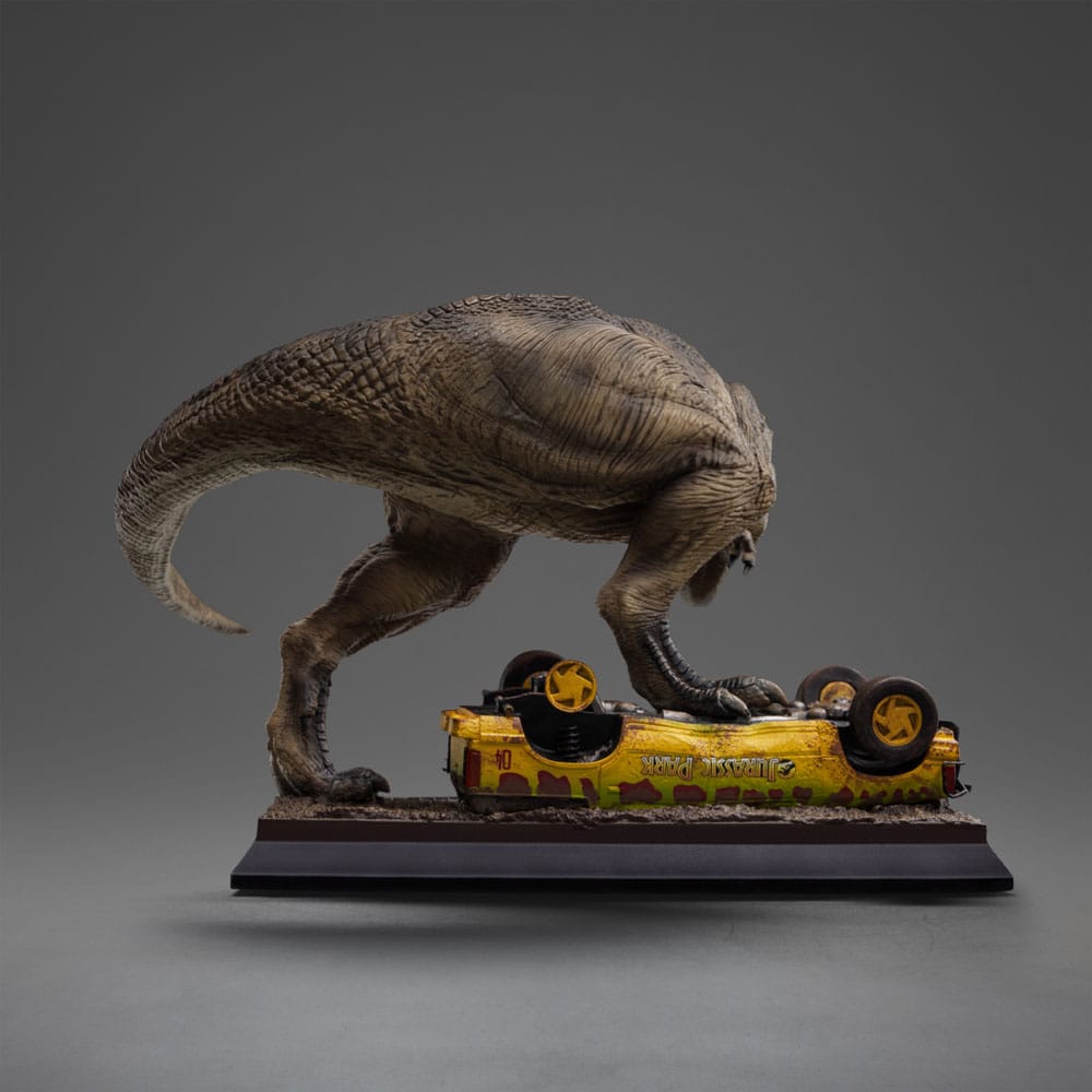 Jurassic Park Icons Statue T-Rex Attack 15 cm - MangaShop.ro