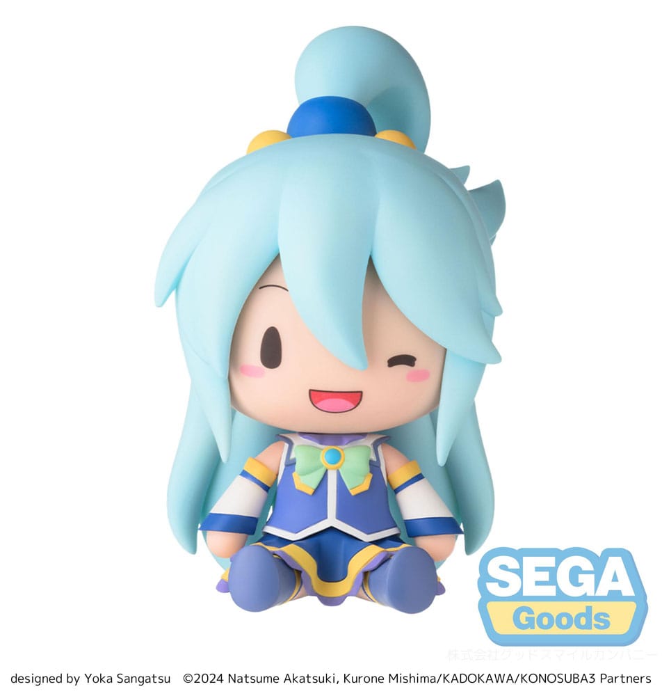 Konosuba God's blessing on this wonderful world! 3 Fuwa Petit Chibi Figure Aqua 10 cm - MangaShop.ro
