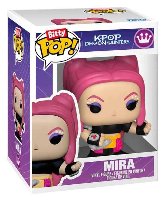 KPop Demon Hunters Bitty POP! Stages Vinyl Figure Mira 2,5 cm - MangaShop.ro