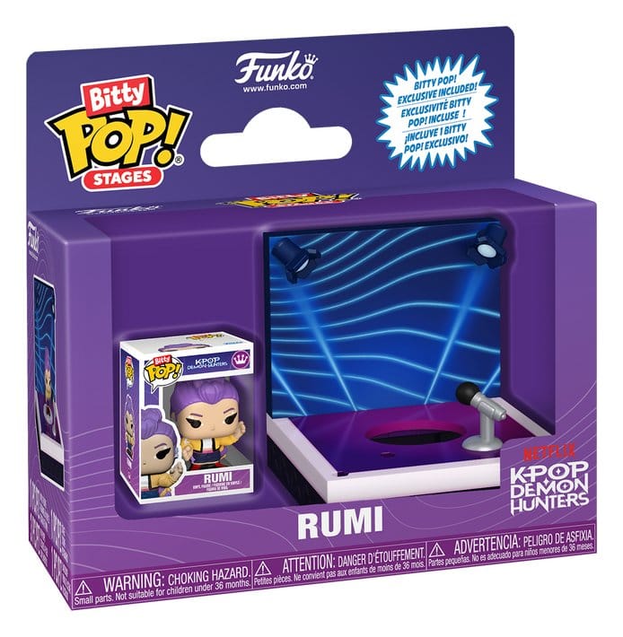 KPop Demon Hunters Bitty POP! Stages Vinyl Figure Rumi 2,5 cm - MangaShop.ro