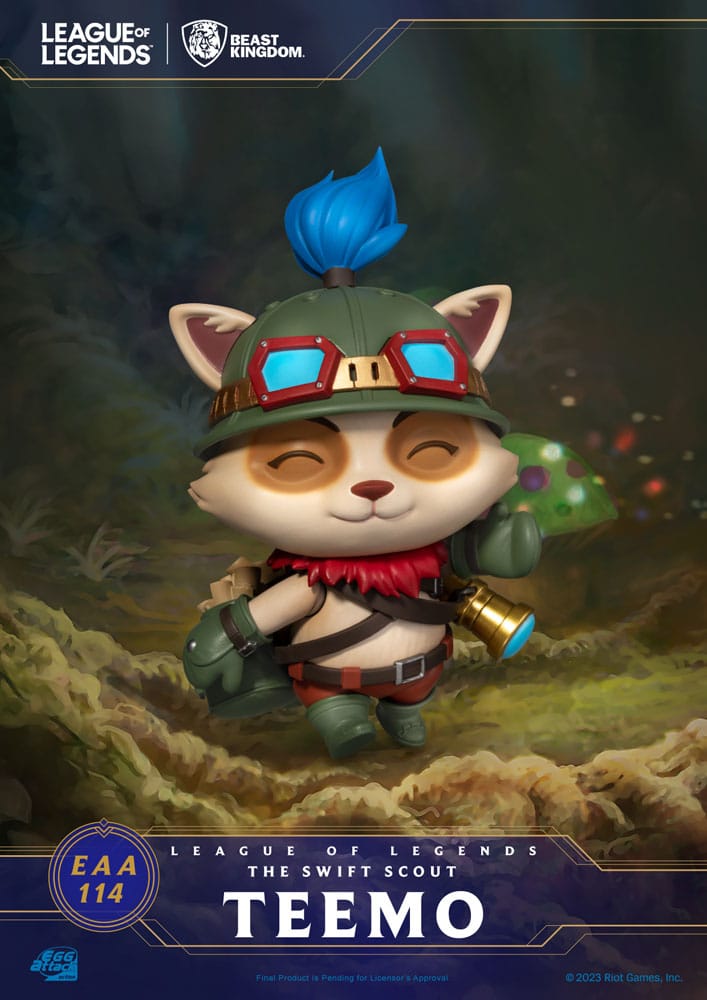 League of Legends Egg Attack Figure The Swift Scout Teemo 12 cm - MangaShop.ro