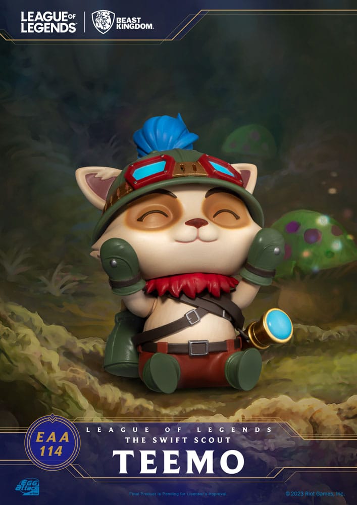 League of Legends Egg Attack Figure The Swift Scout Teemo 12 cm - MangaShop.ro